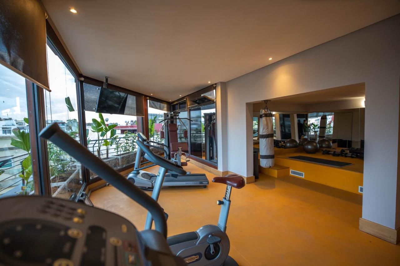 Gray Boutique Hotel คาซาบลังกา ภายนอก รูปภาพ The gym at the hotel